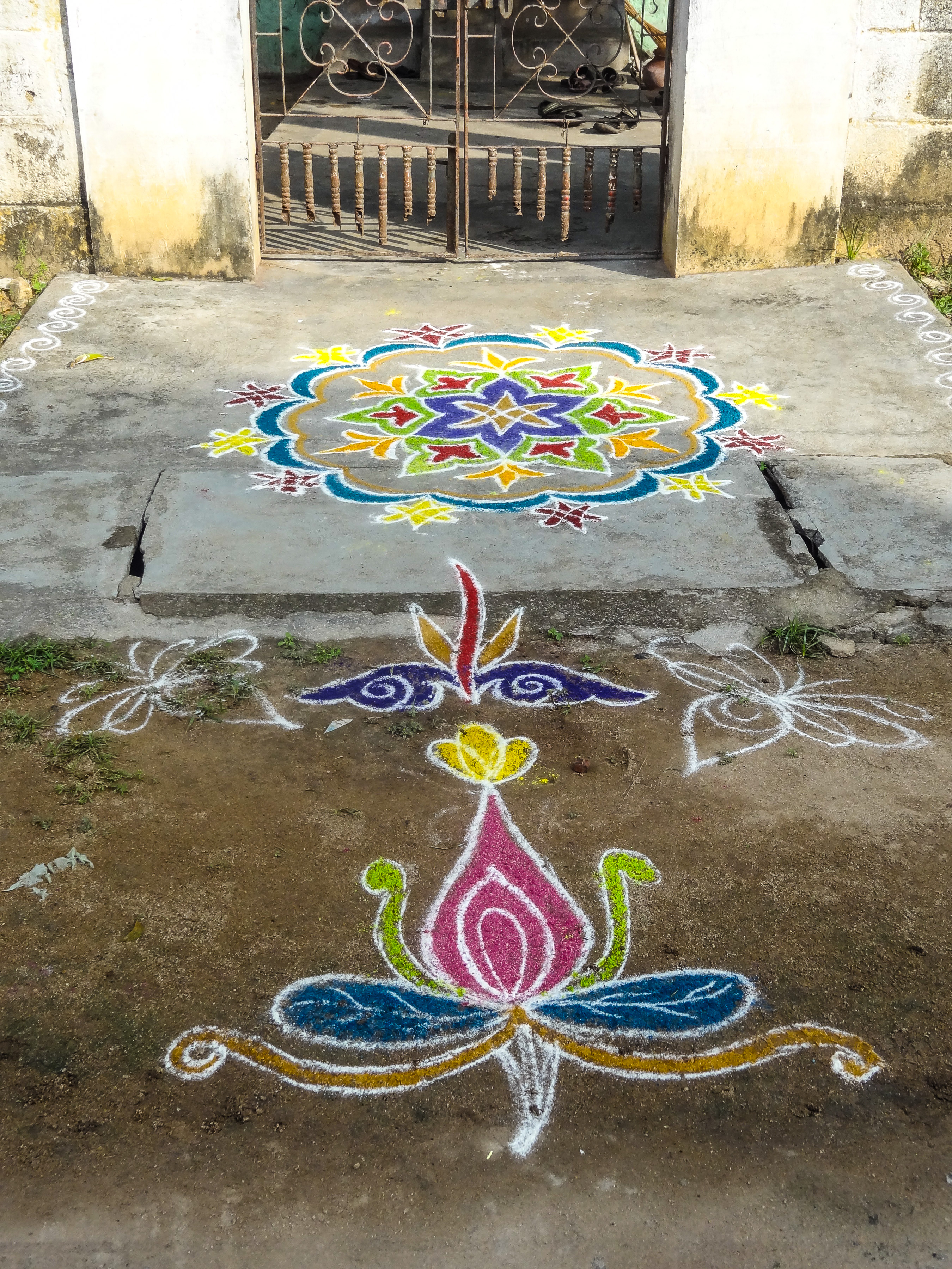 Mandala in Kanchipuram